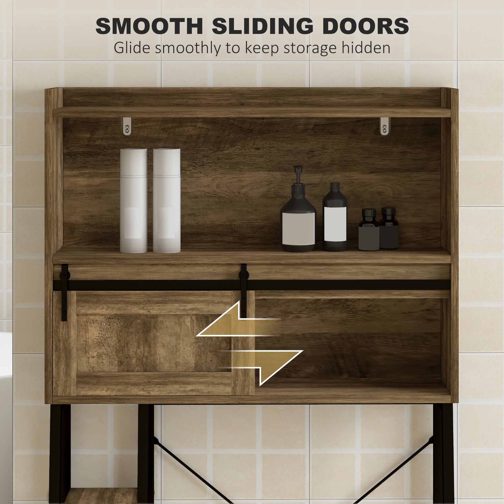 Rustic Steel Storage Cabinet