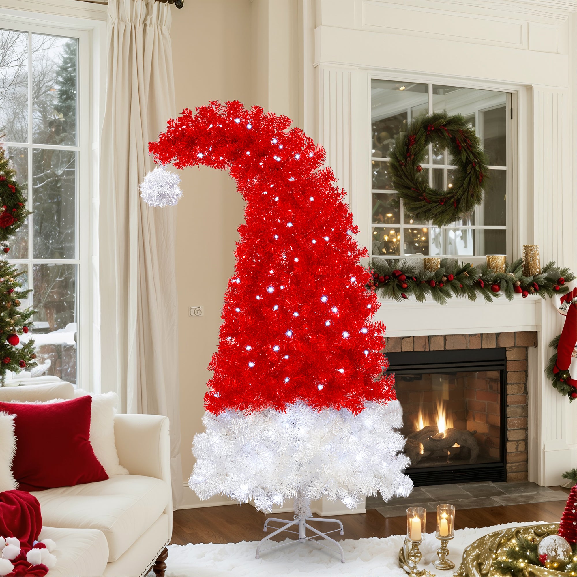 Whimsical LED Christmas Tree