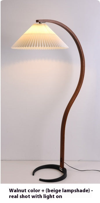 Wood Nordic Floor Lamp