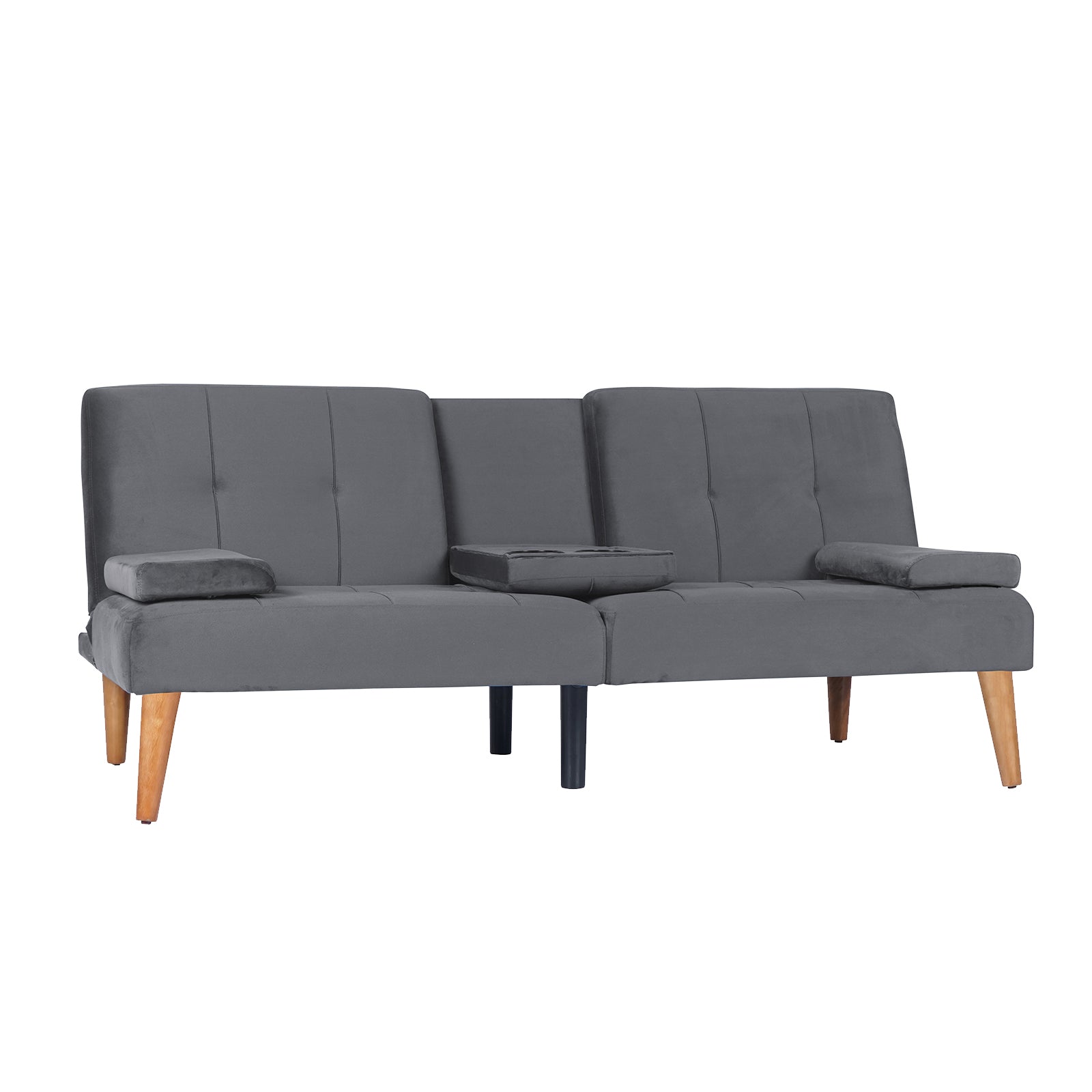 Velvet Futon Sofa Bed