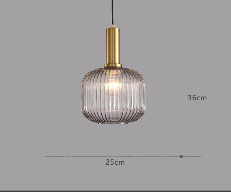 Retro Glass Bar Chandelier
