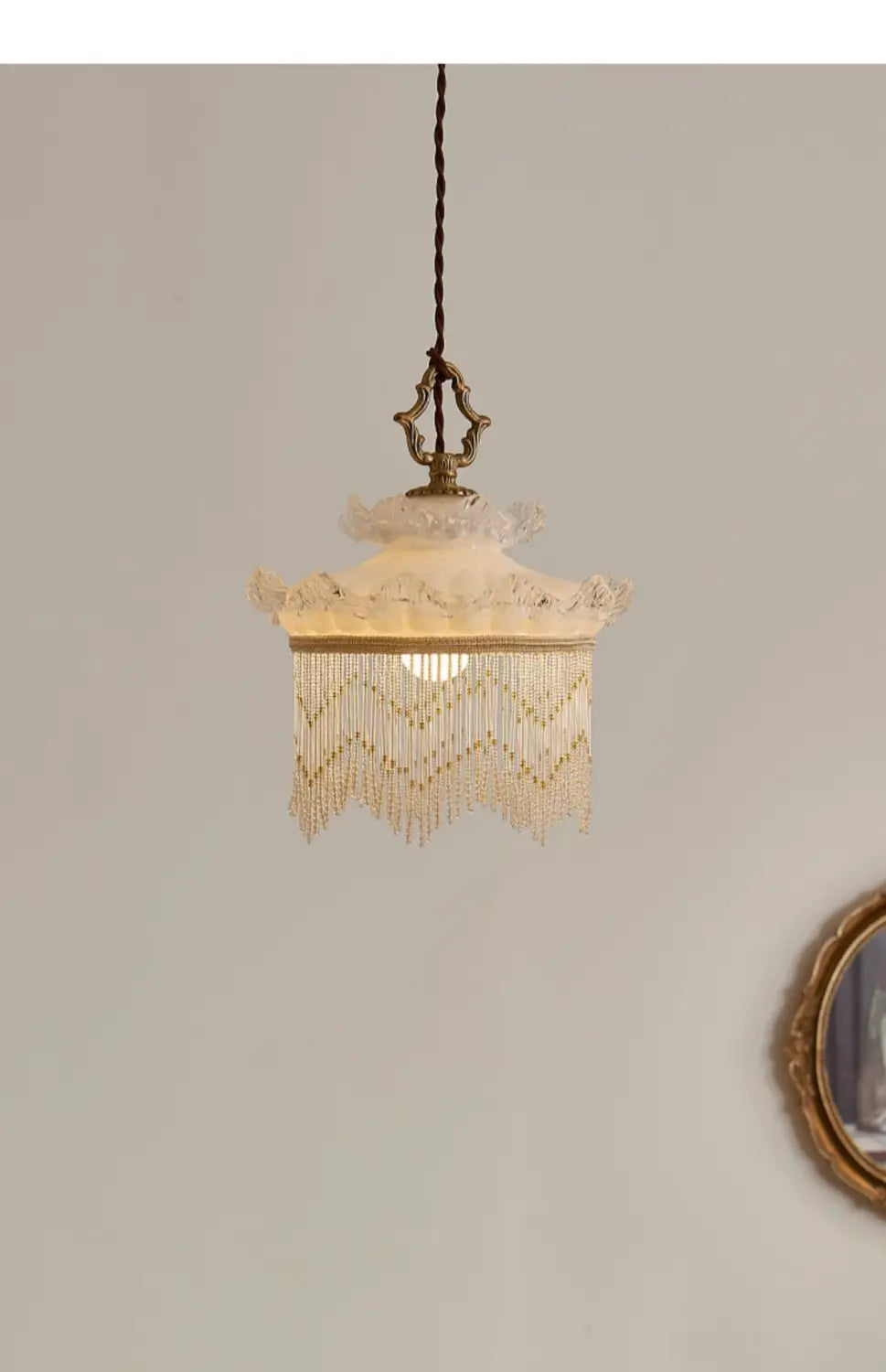 Tassel Chandelier Dining Room Bedroom Bedside Hallway Chandelier