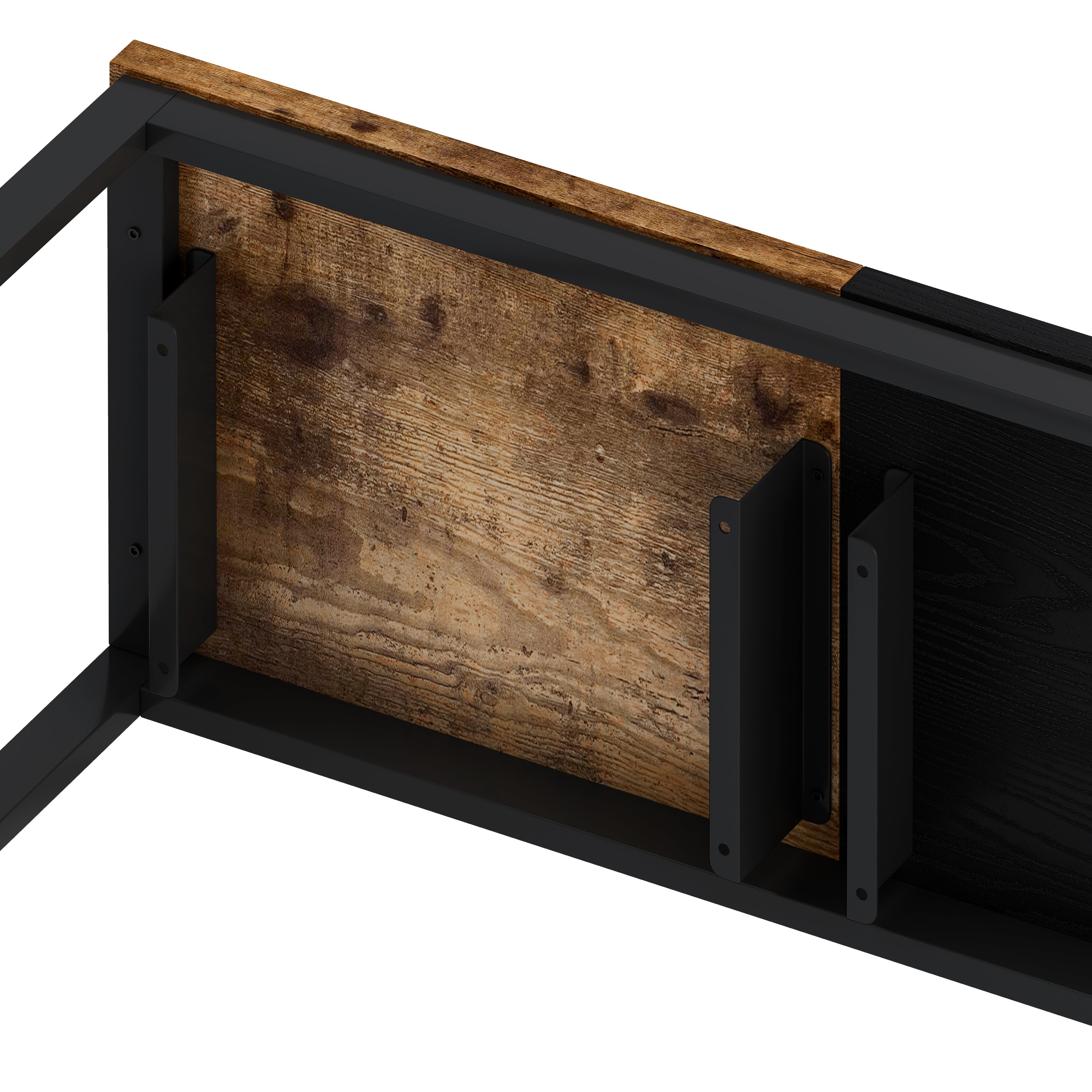 Natural Black Dining Table