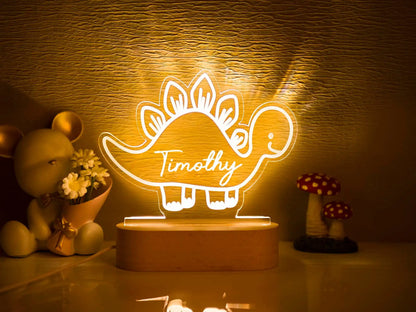 Baby Kids USB Night Light Personalized Children Name Lamp Custom Nursery Newborn Bedroom Home Decoration Birthday