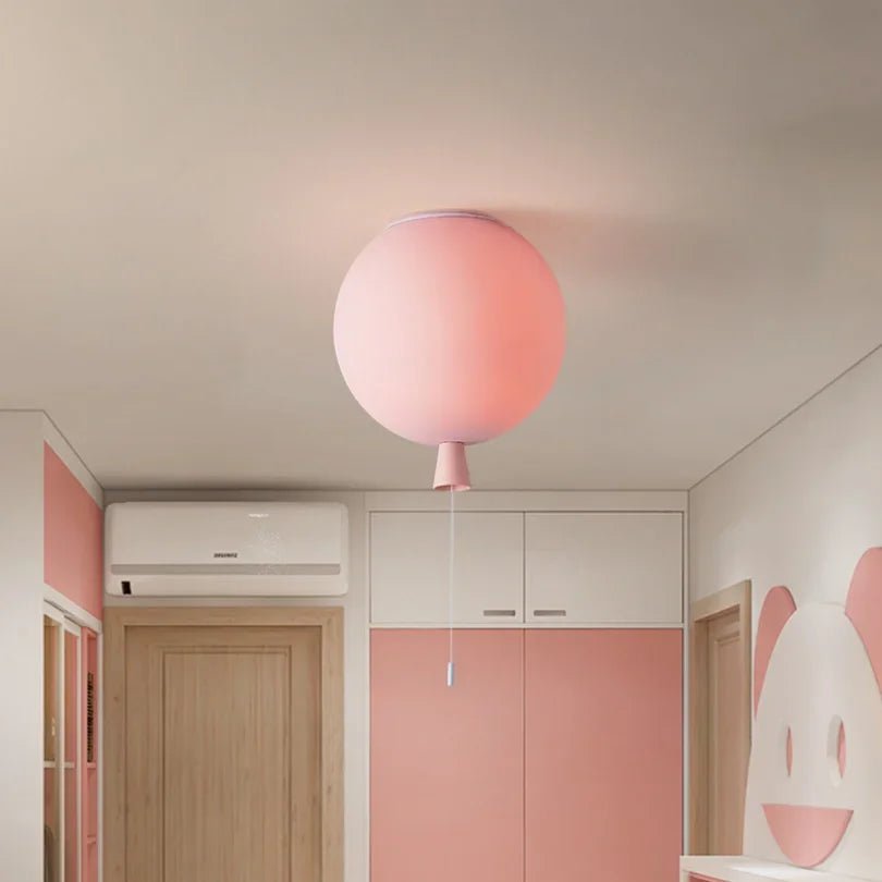 Balloon Acrylic Metal Pendant Light for Children's Rooms - Decorbites