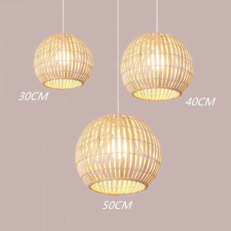 Rattan Bamboo Chandelier