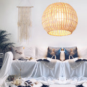 Rattan Bamboo Chandelier