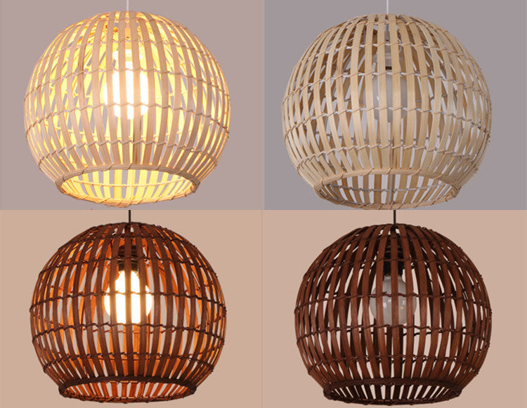 Rattan Bamboo Chandelier