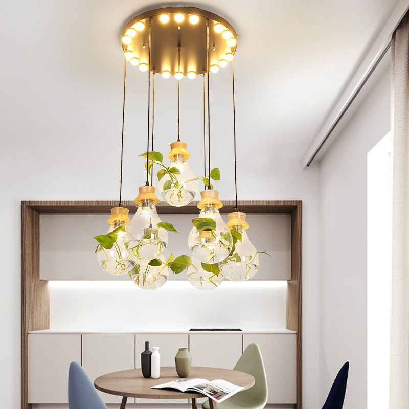 Aquarium Glass Chandelier