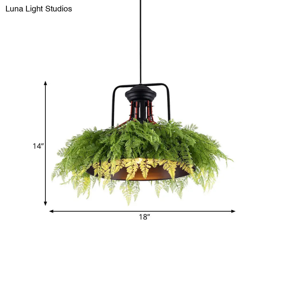 Barn Metal Plant Suspension Pendant Antique 18"/21.5" W LED Ceiling Light - Black"

Note: The revised title maintains the essential keywords for SEO purposes, but presents the information in a more concise and user-friendly manner.