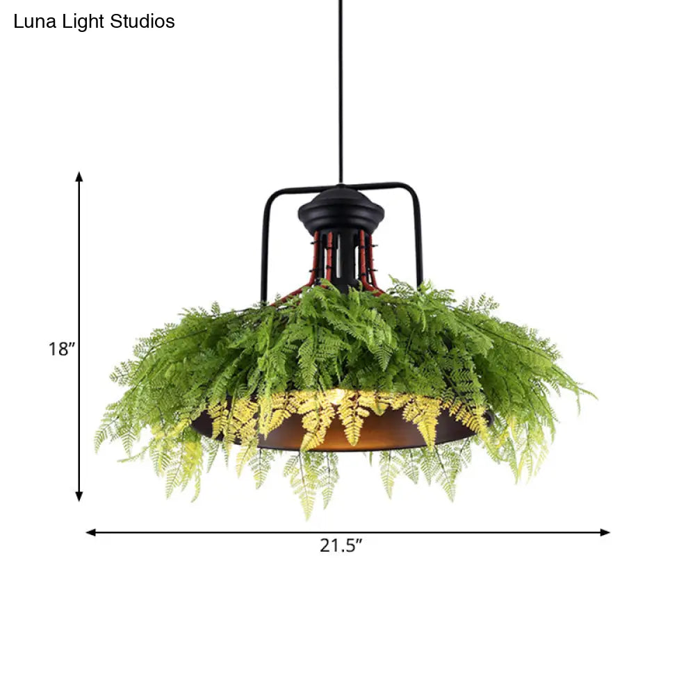 Barn Metal Plant Suspension Pendant Antique 18"/21.5" W LED Ceiling Light - Black"

Note: The revised title maintains the essential keywords for SEO purposes, but presents the information in a more concise and user-friendly manner.