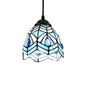 Baroque 1-Light Brass Bell Pendant Lamp - Handcrafted Stained Glass, Stylish Drop Fixture