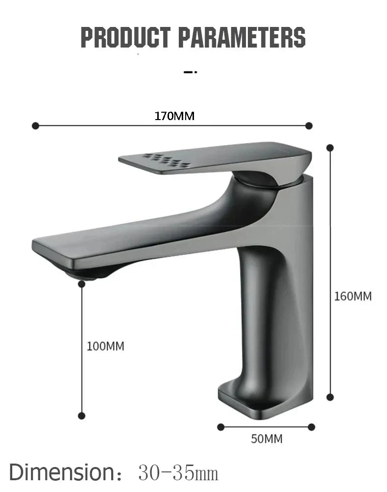 Modern matte black bathroom faucet brass core single handle with sleek minimalist design and integrated spray function