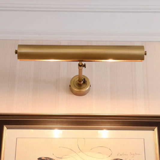 DecorBites™ Bathroom Vanity Wall Mount Sconce in Brass with 2 Lights