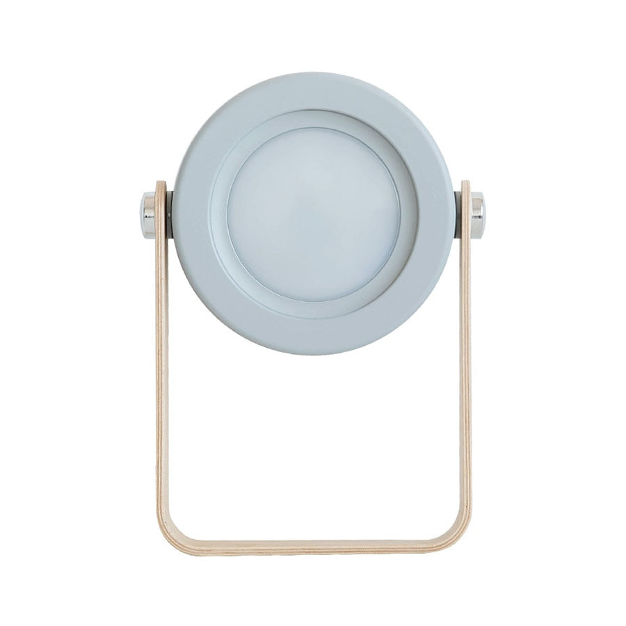 Battery-Operated Wall Sconce Lantern by Abel - Gray