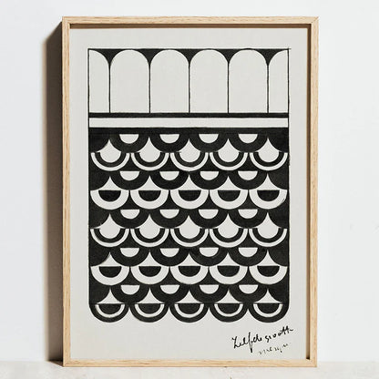 Bauhaus Geometric Exhibition Posters Minimalist Canvas Art - Posters