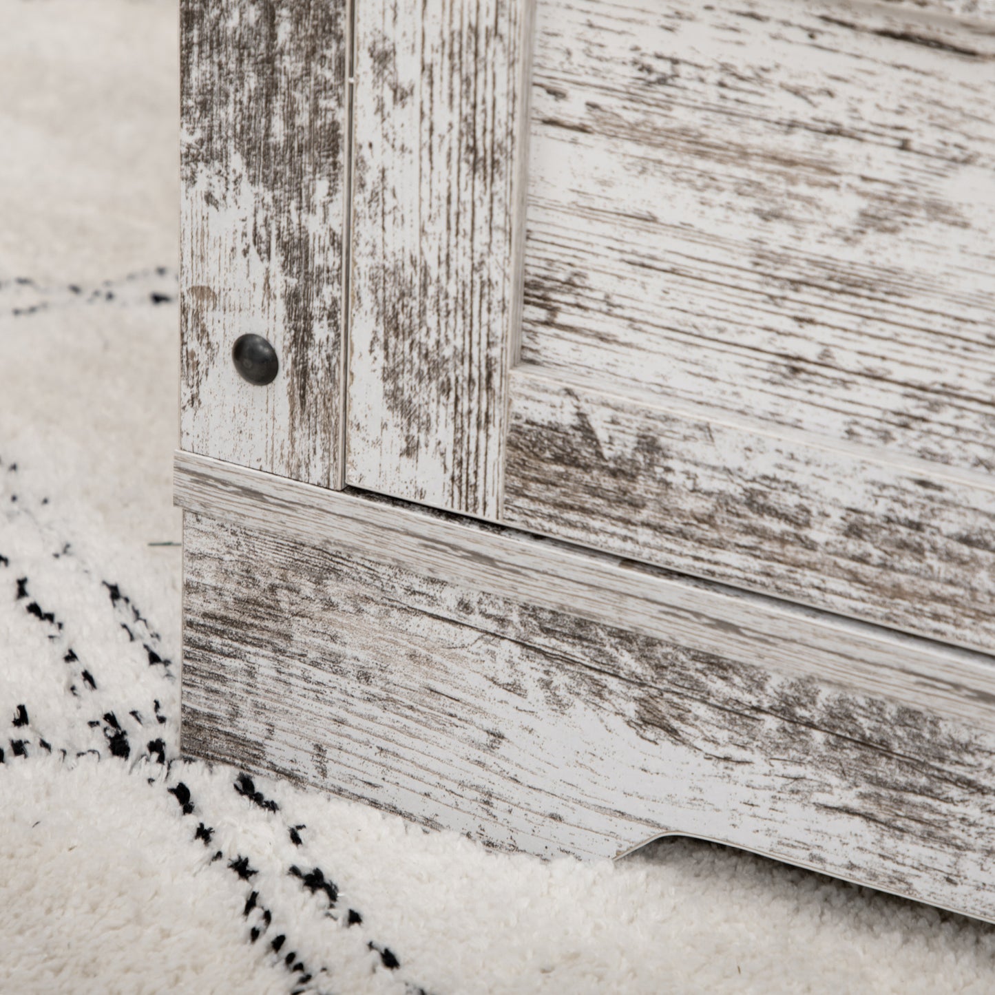 Rustic Coffee Table with Storage