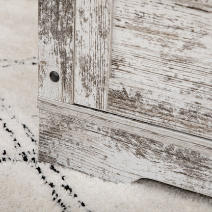 Rustic Coffee Table with Storage