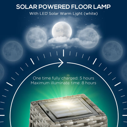 Solar Floor Lamp