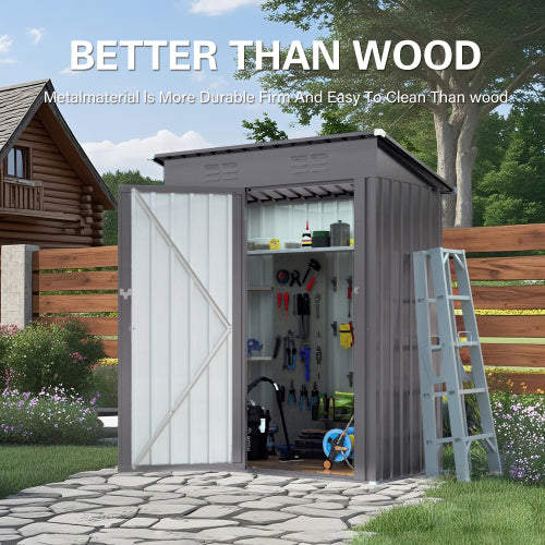 Metal Garden Storage Shed
