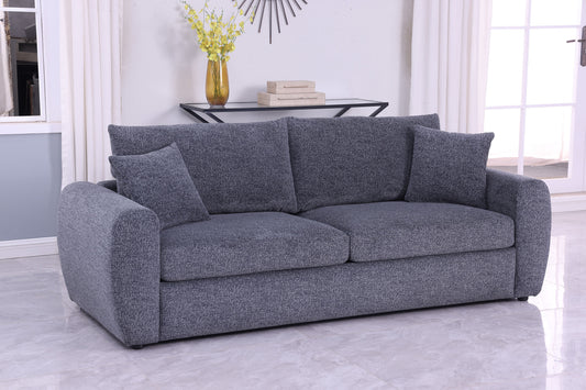 Modern Minimalist Comfortable Fabric GREY Sofa