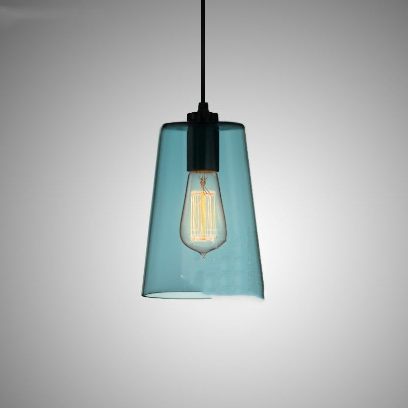 Glass Minimalist Bar Chandelier