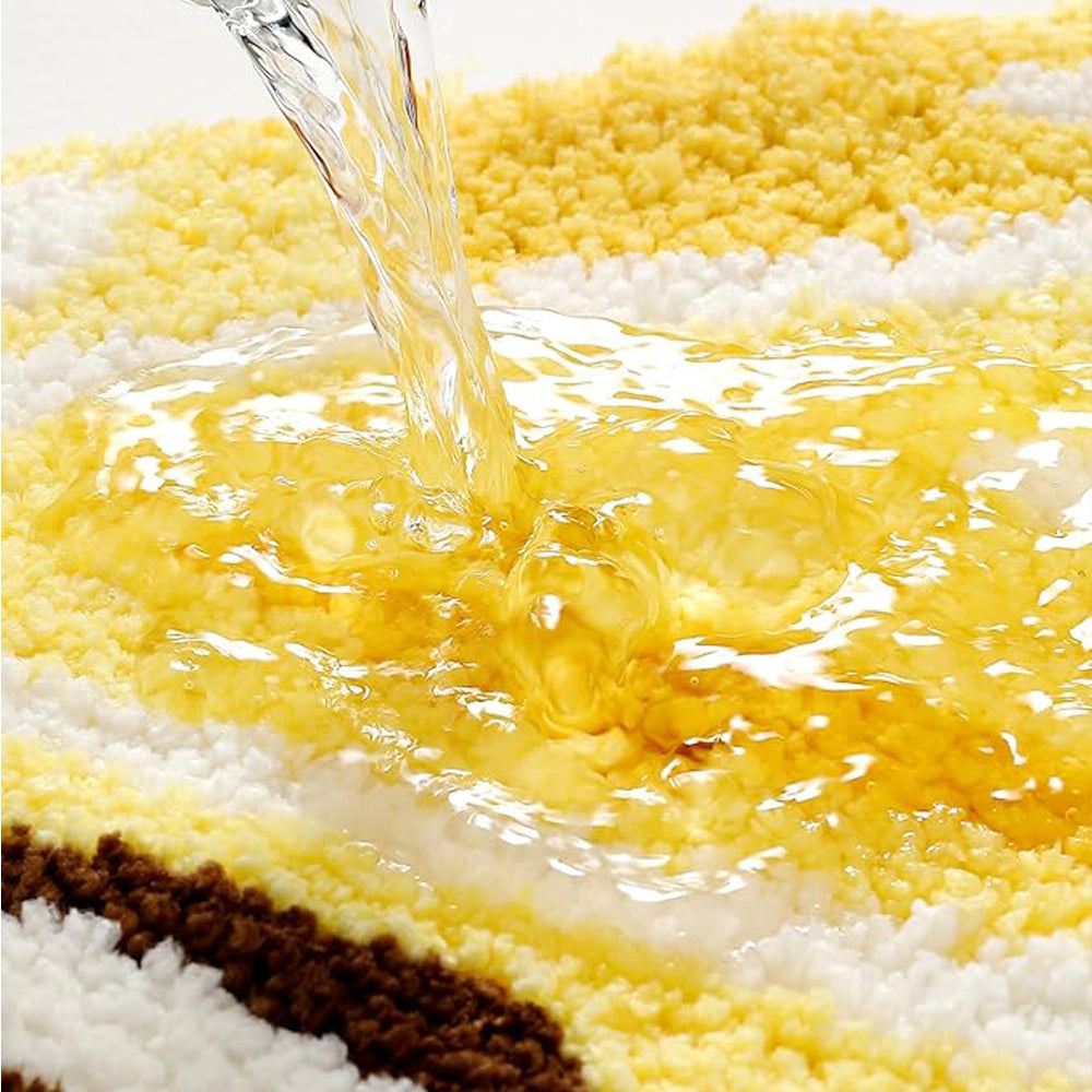 Lemon Bath Mat Set