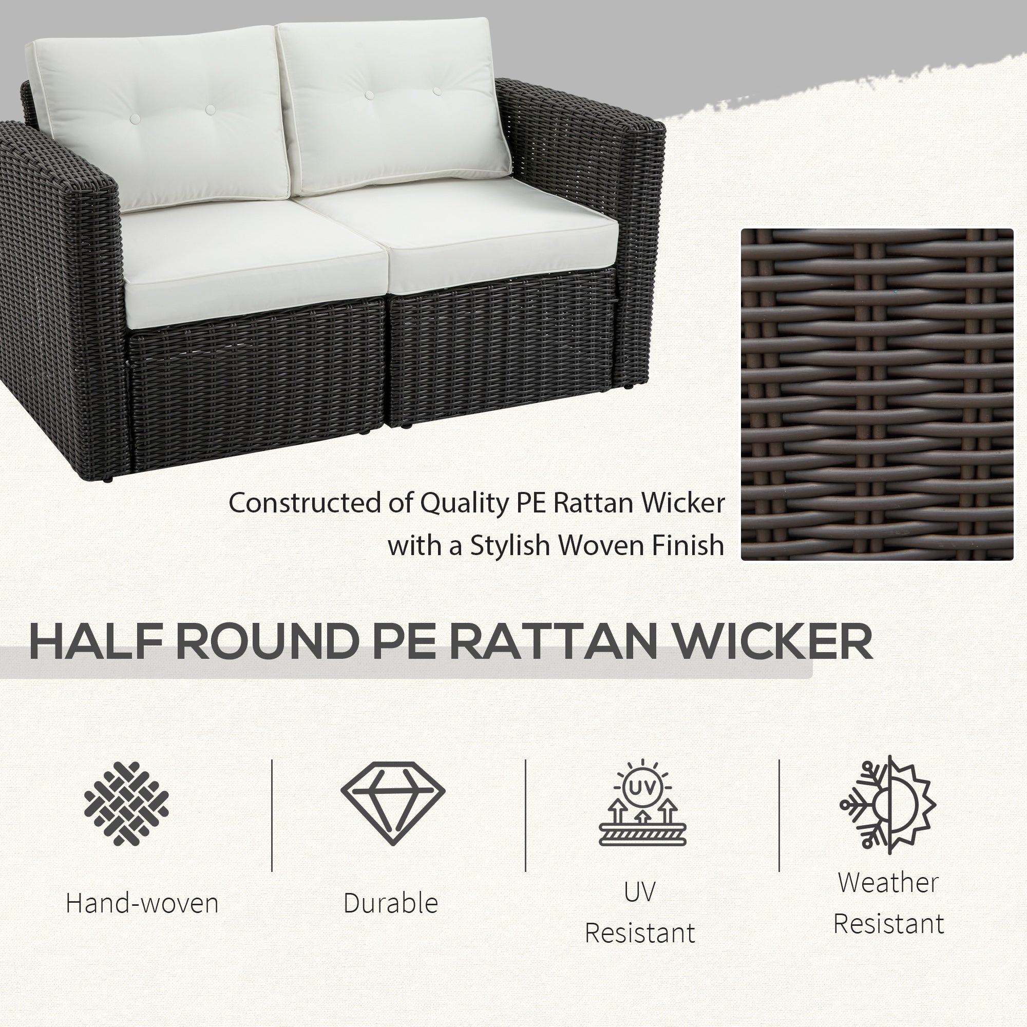 Modern Corner Patio Sofa