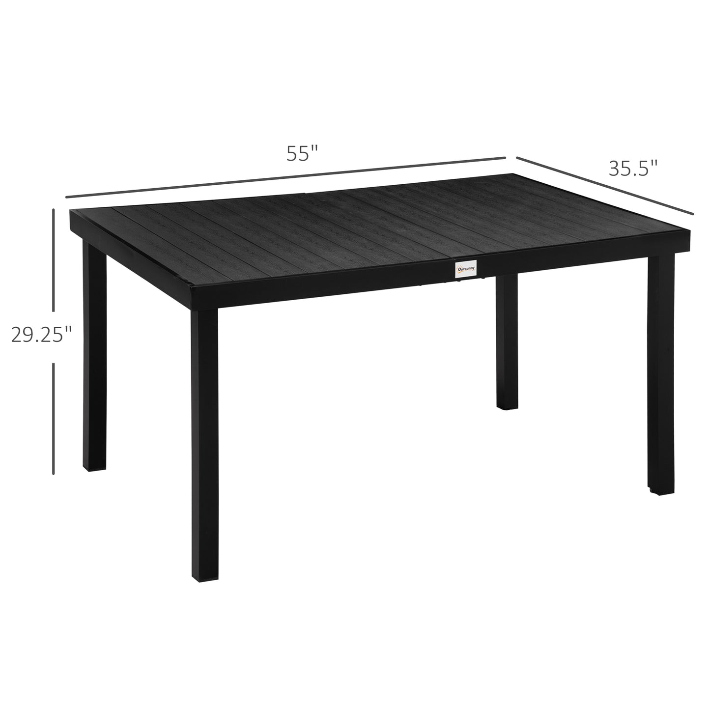 Outdoor Dining Table for 6 Person