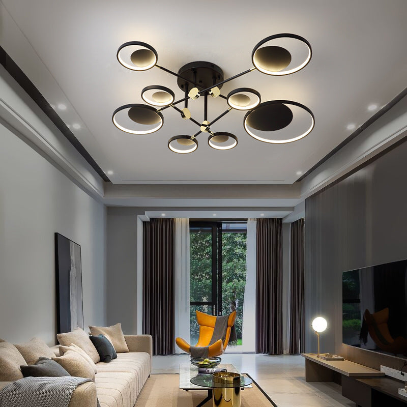 Glass Modern Ceiling Light