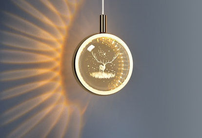 Nordic Jellyfish Crystal Chandelier