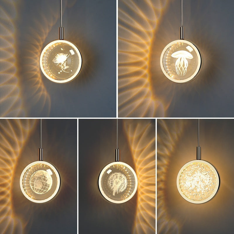 Nordic Jellyfish Crystal Chandelier