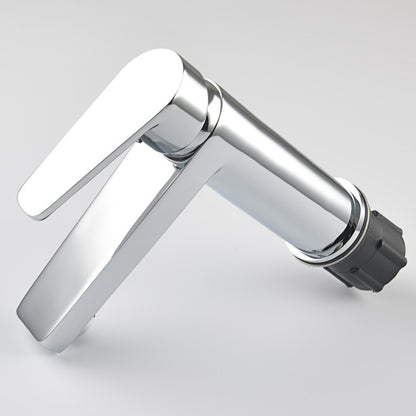 Square Wash Basin Faucet Bathroom Faucet Copper Hot And Cold Household Faucet