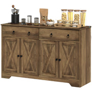 Light Brown Farmhouse Sideboard