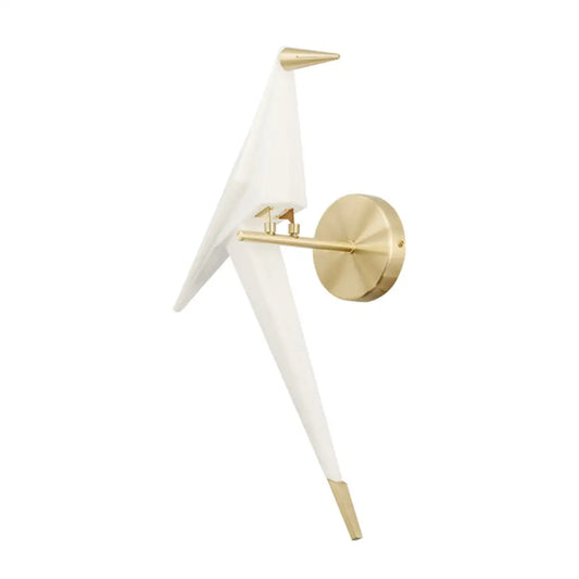 Bird Wall Sconce LED Acrylic Shade Light for Restaurant & Bedroom Decor