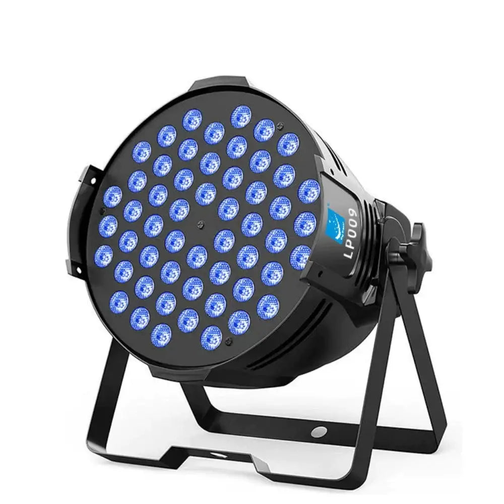 Black big dipper led par light lp009 with 48 blue led circular array on stand for event stage lighting decorbites big dipper