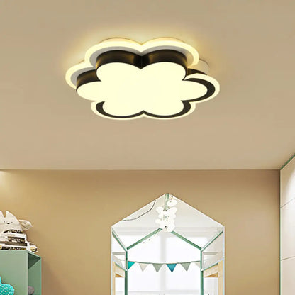 DecorBites™ DecorBites™ Black Blossom Acrylic Ceiling Light for Modern Corridor and Kitchen Spaces