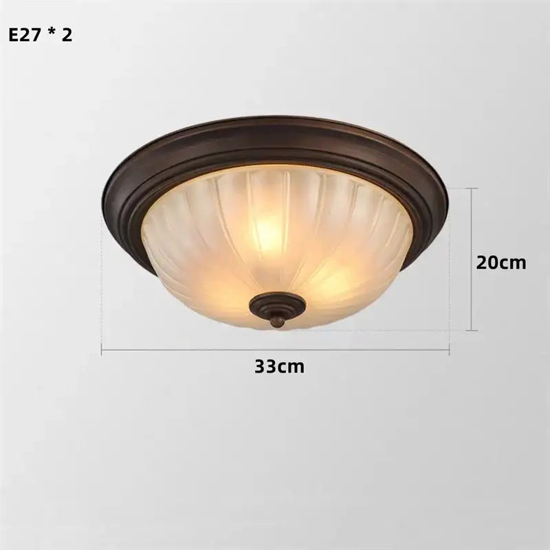 Black bronze ceiling light with bronze finish and frosted ribbed glass shade from decorbites for kitchen and bedroom decor