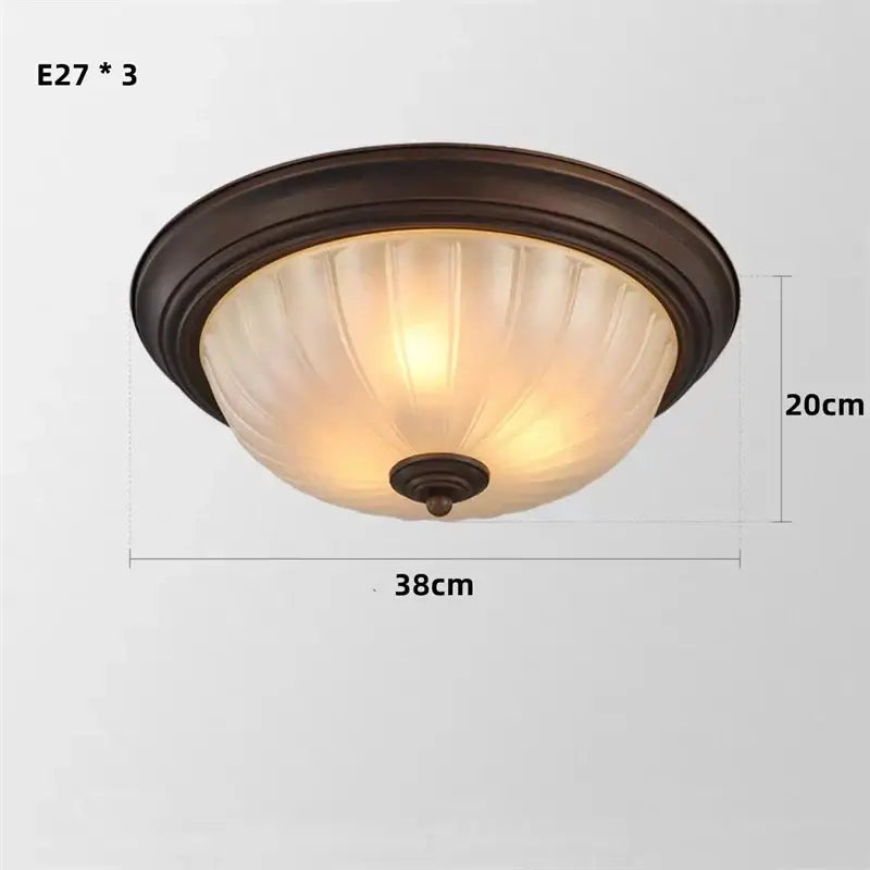 Black bronze ceiling light with frosted ribbed glass shade and three e27 sockets for kitchen and bedroom decorbites black bronze