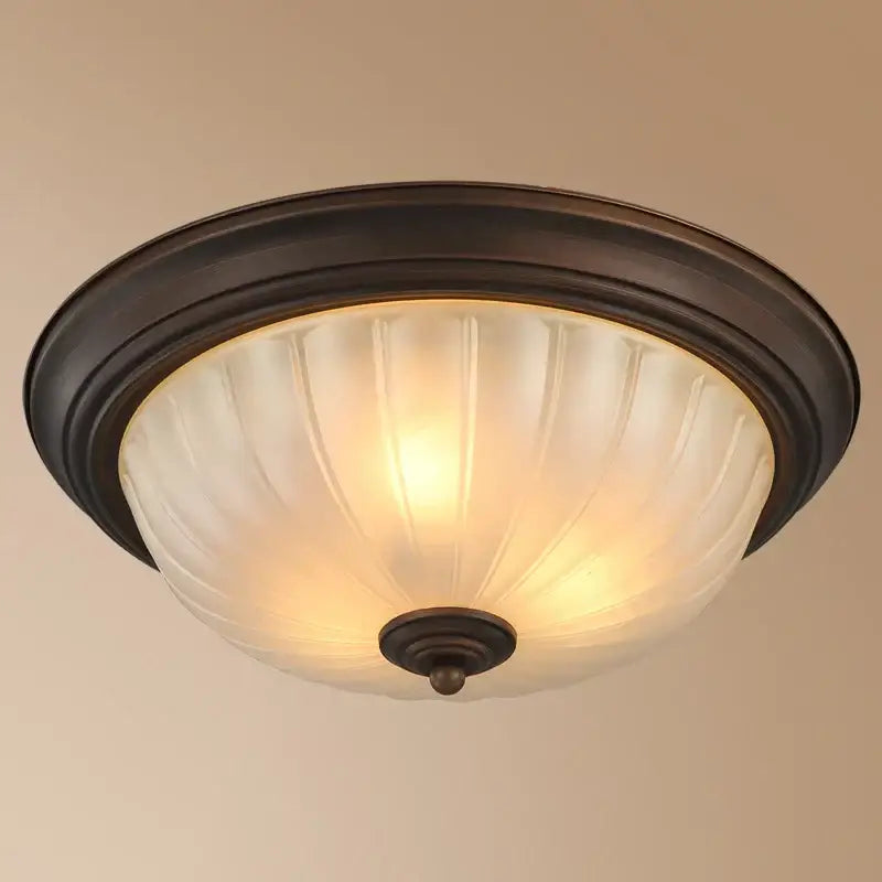 Black bronze ribbed glass ceiling light with frosted shade for kitchen and bedroom decorbites black bronze design