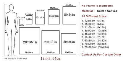 Black Cat Reading Music Poster for Home Decor - Posters