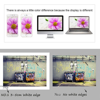 Black Cat Reading Music Poster for Home Decor - Posters