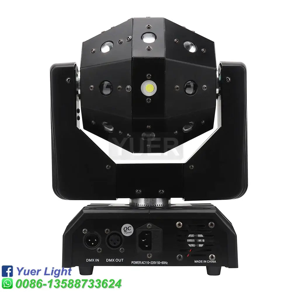 Black geometric led disco ball lights moving head nightclub stage light with dmx controlled ball lights led decorbites disco ball