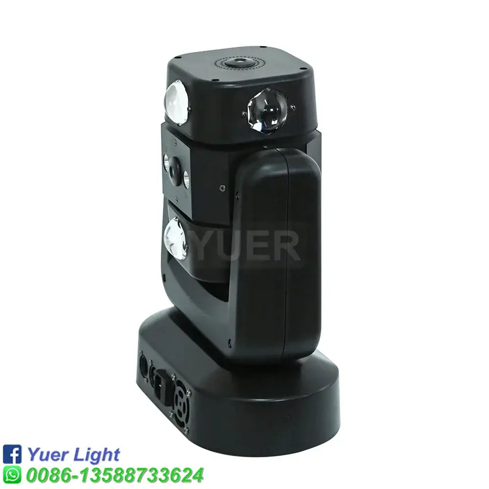 Black yuer light professional stage moving head spotlight with multiple lens ports for disco ball lights use