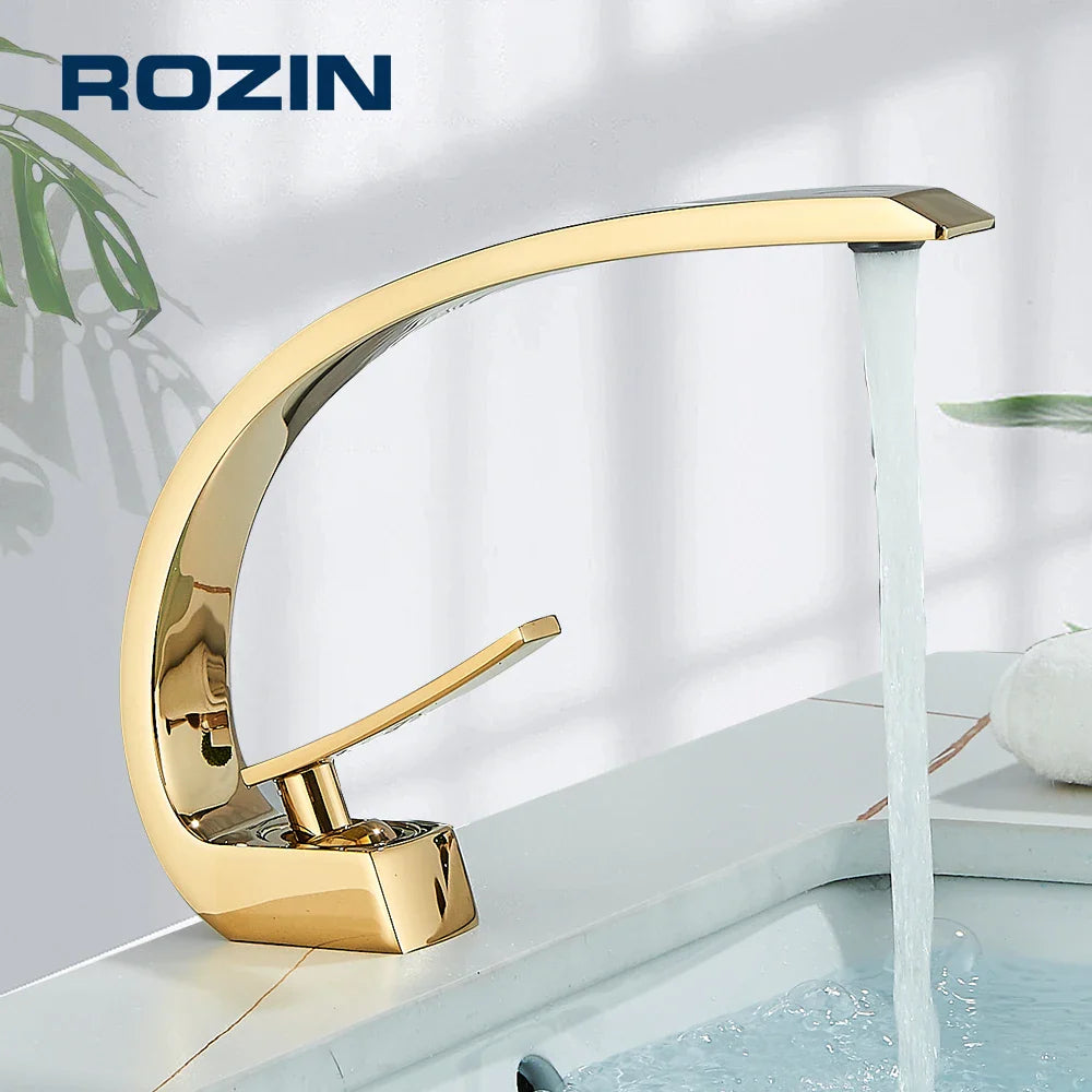 Black Luxury Brass Basin Faucet Mixer Tap