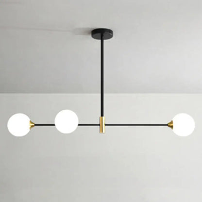 DecorBites™ Black Metal Island Pendant Lighting with Modern Minimalist Design for Dining Table"