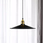 Black Metallic Cone Shade Ceiling Light - Loft Style 1 Head Kitchen Pendant Lamp (10"/14" Wide)