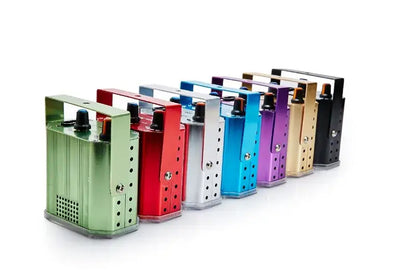 Blue metallic 20w rgb strobe lights party dj lighting fixture with sleek rectangular design and vibrant color options