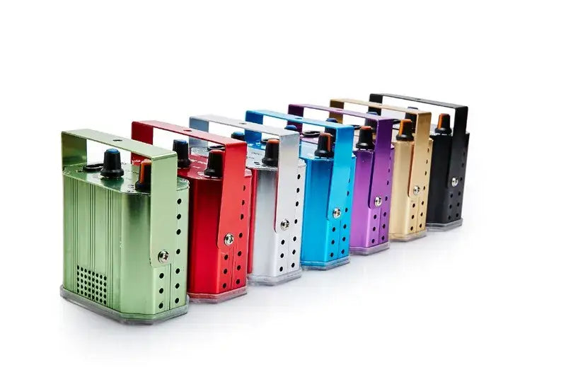 Blue metallic 20w rgb strobe lights party dj lighting fixture with sleek rectangular design and vibrant color options