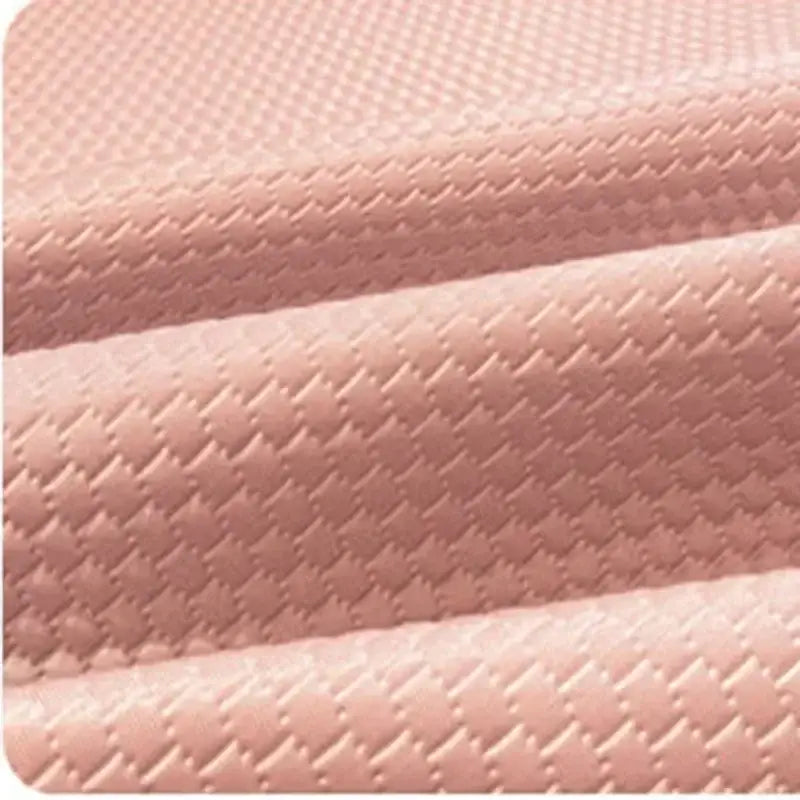 Soft blush pink diamond jacquard cooling bed sheet set with textured fabric and subtle pattern for bedroom use